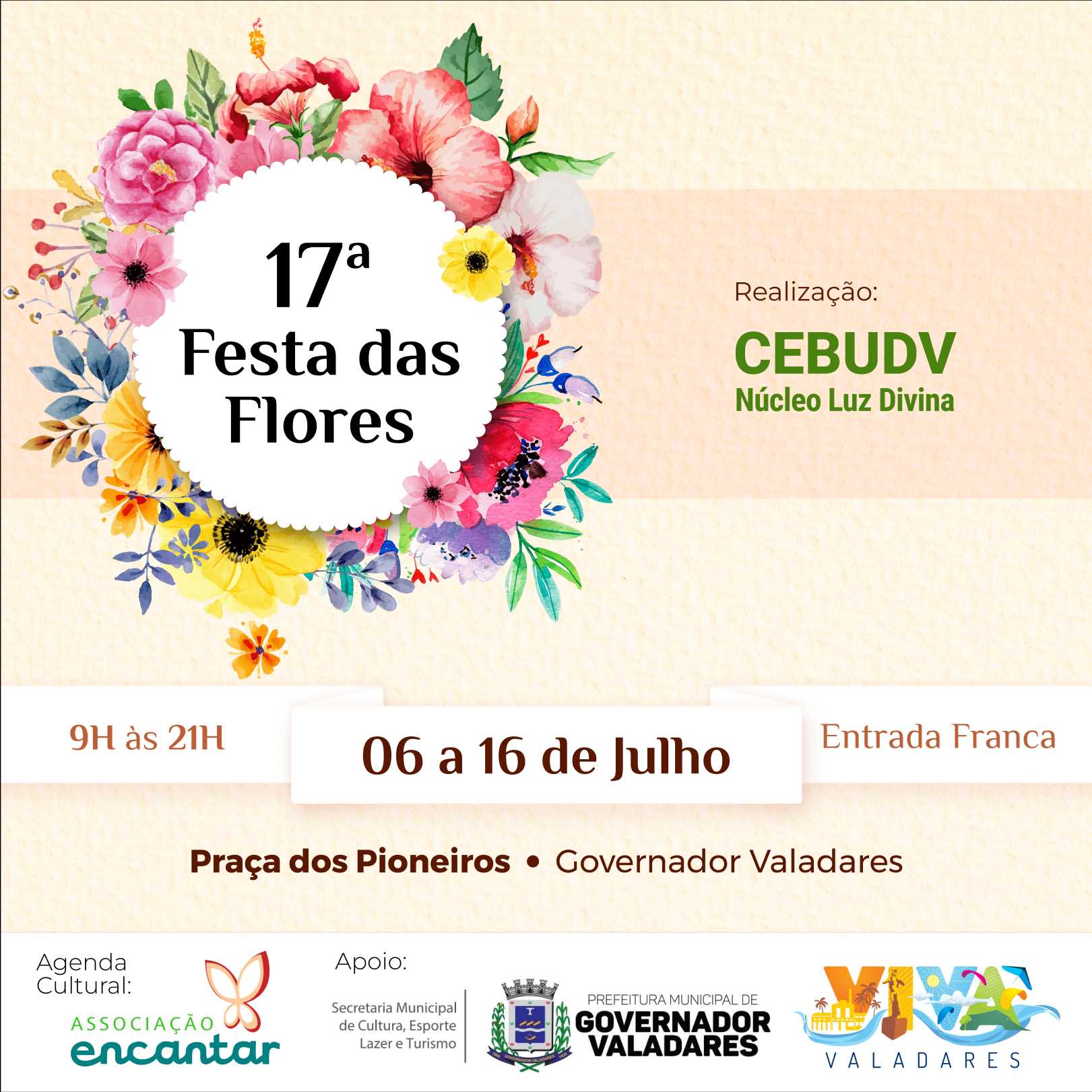 Prefeitura Municipal De Governador Valadares Festa Das Flores